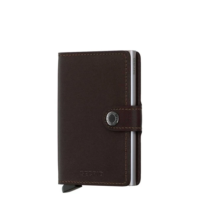 Secrid Miniwallet Portemonnee Brown Dark 3 Secrid Miniwallet Portemonnee Brown Dark