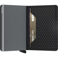 Secrid Slimwallet Portemonnee Cubic Black & Titanium -Luxe Tassen image 2191