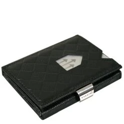 Exentri Leather Wallet RFID Black Chess -Luxe Tassen image 2204
