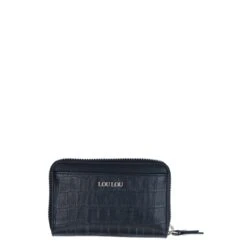 LouLou Essentiels Classy Croc Wallet Black