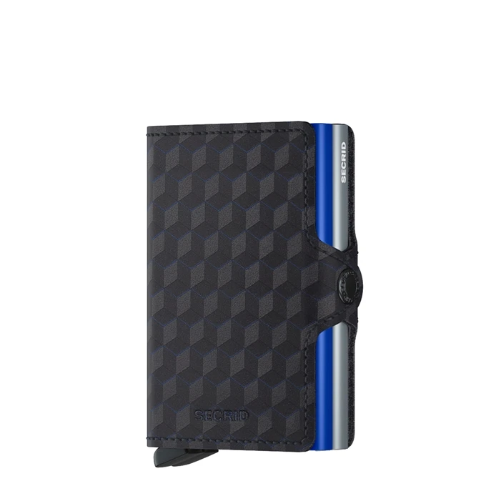 Secrid Twinwallet Portemonnee Optical Black & Titanium 3 Secrid Twinwallet Portemonnee Optical Black & Titanium