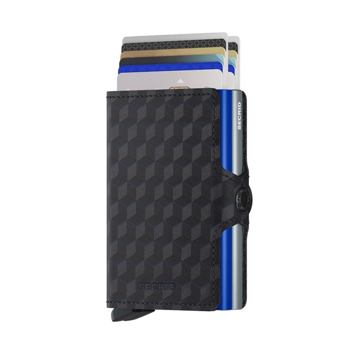 Secrid Twinwallet Portemonnee Optical Black & Titanium 4 Secrid Twinwallet Portemonnee Optical Black & Titanium - Afbeelding 2