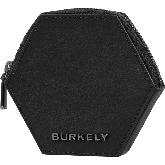 Burkely Nocturnal Nova Coin Wallet Zwart 4 Burkely Nocturnal Nova Coin Wallet Zwart - Afbeelding 2