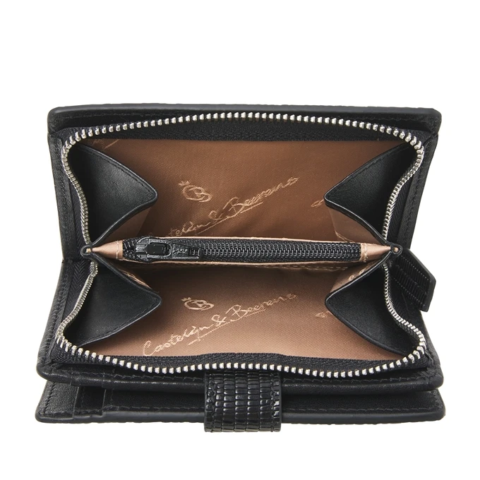 Castelijn & Beerens Donna Portemonnee 6 Pasjes RFID Black 7 Castelijn & Beerens Donna Portemonnee 6 Pasjes RFID Black - Afbeelding 5