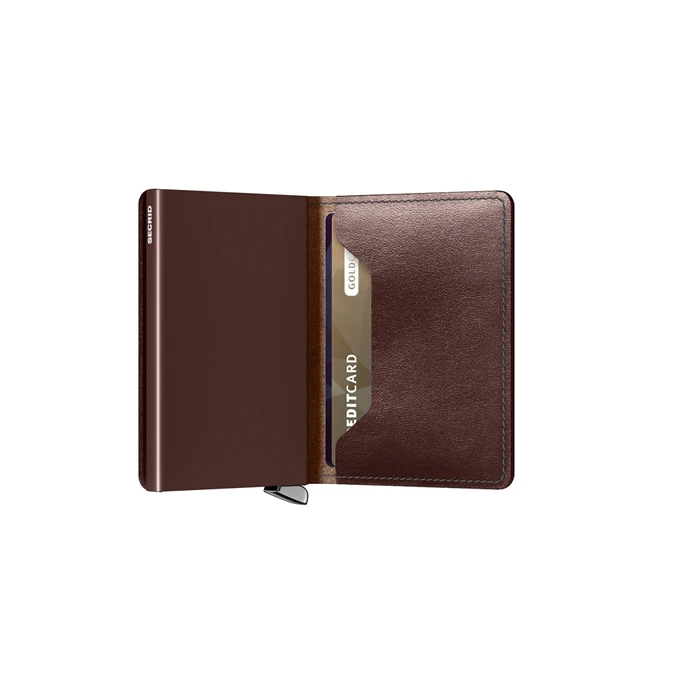 Secrid Slimwallet Portemonnee Dusk Dark Brown 6 Secrid Slimwallet Portemonnee Dusk Dark Brown - Afbeelding 4