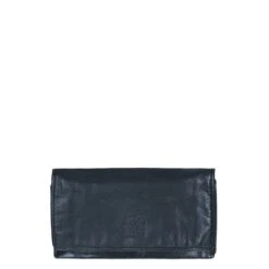 Bear Design Cow Lavato Dames Portemonnee 12 Cc Blauw