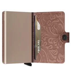 Secrid Miniwallet Portemonnee Ornament Rose -Luxe Tassen image 2329