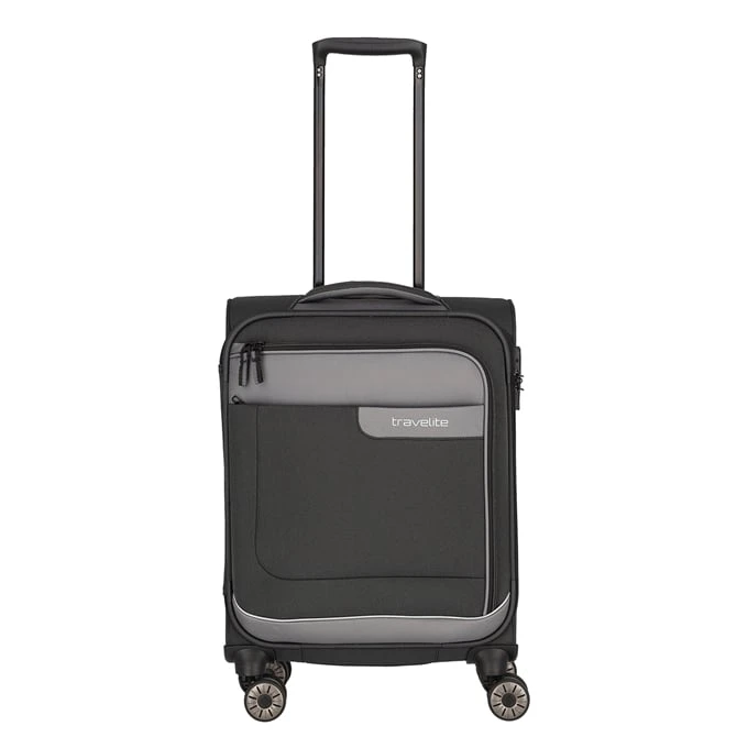 Travelite Viia 4 Wheel Trolley S Anthracite 3 Travelite Viia 4 Wheel Trolley S Anthracite