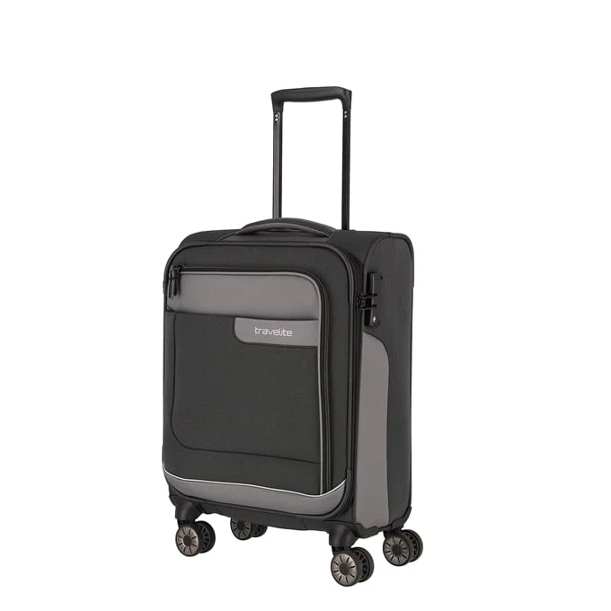 Travelite Viia 4 Wheel Trolley S Anthracite 8 Travelite Viia 4 Wheel Trolley S Anthracite - Afbeelding 6