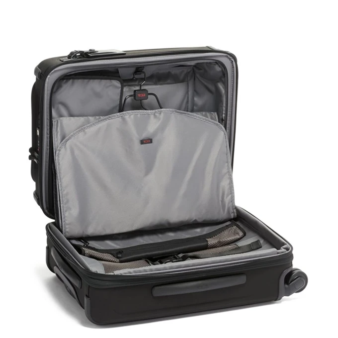 Tumi Alpha Continental Dual Access 4 Wheeled Carry-On Black 7 Tumi Alpha Continental Dual Access 4 Wheeled Carry-On Black - Afbeelding 5