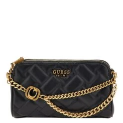 Guess Gracelynn Status Shoulder Bag Black