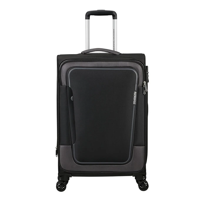 American Tourister Pulsonic Spinner 68 EXP Asphalt Black 3 American Tourister Pulsonic Spinner 68 EXP Asphalt Black