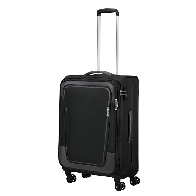 American Tourister Pulsonic Spinner 68 EXP Asphalt Black 5 American Tourister Pulsonic Spinner 68 EXP Asphalt Black - Afbeelding 3
