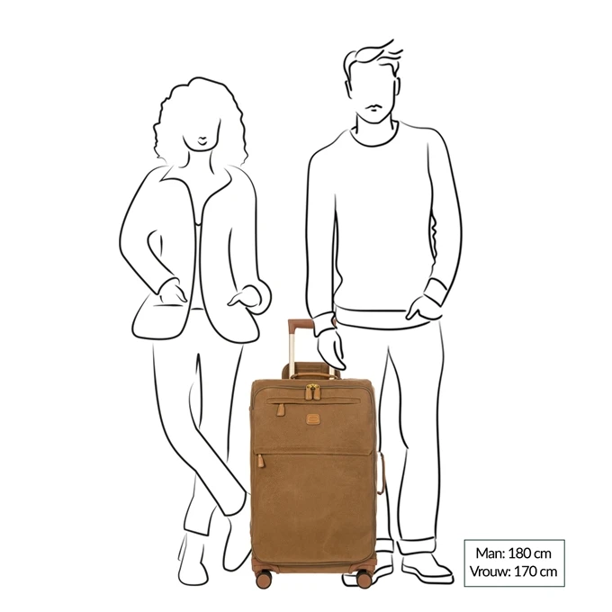 Bric's Life Trolley 70 Blue 4 Bric's Life Trolley 70 Blue - Afbeelding 2