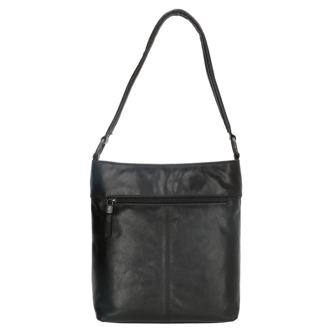 Micmacbags Porto Schoudertas Zwart 7 Micmacbags Porto Schoudertas Zwart - Afbeelding 5