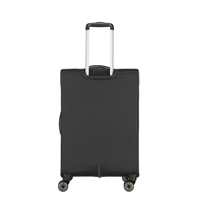 Travelite Miigo 4 Wheel Trolley M Expandable Black 5 Travelite Miigo 4 Wheel Trolley M Expandable Black - Afbeelding 3
