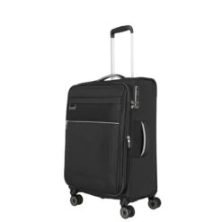 Travelite Miigo 4 Wheel Trolley M Expandable Black 13 Travelite Miigo 4 Wheel Trolley M Expandable Black -Luxe Tassen image 2629