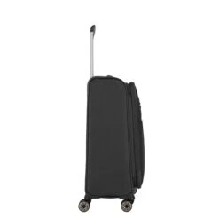 Travelite Miigo 4 Wheel Trolley M Expandable Black 15 Travelite Miigo 4 Wheel Trolley M Expandable Black -Luxe Tassen image 2631