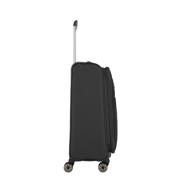 Travelite Miigo 4 Wheel Trolley M Expandable Black 8 Travelite Miigo 4 Wheel Trolley M Expandable Black - Afbeelding 6
