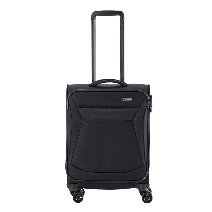 Travelite Chios 4 Wiel Trolley S Black 3 Travelite Chios 4 Wiel Trolley S Black