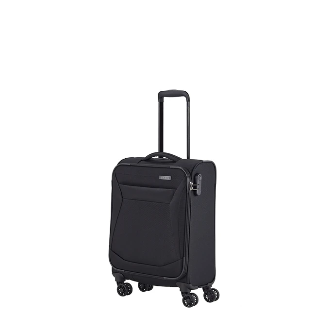 Travelite Chios 4 Wiel Trolley S Black 5 Travelite Chios 4 Wiel Trolley S Black - Afbeelding 3