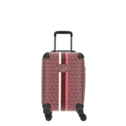 Guess Wilder 18 In 8-Wheeler Merlot Logo