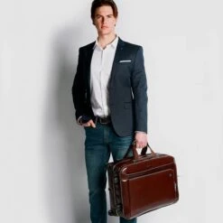 Piquadro Blue Square Cabin Trolley Black -Luxe Tassen image 2831