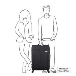 Decent D-Upright Trolley 76 Red -Luxe Tassen image 2844