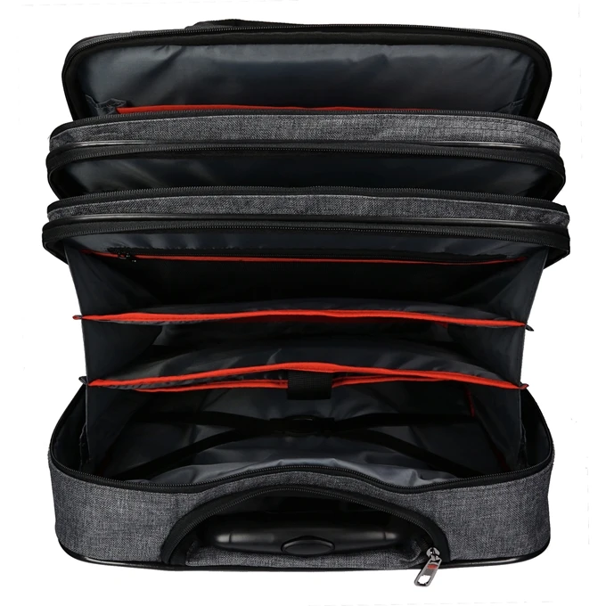 Enrico Benetti Frankfurt Laptop Trolley 17'' Grey3 7 Enrico Benetti Frankfurt Laptop Trolley 17'' Grey3 - Afbeelding 5