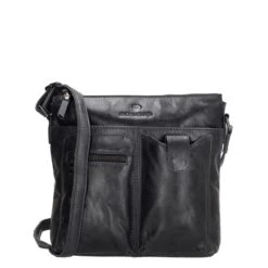 Micmacbags Porto Schoudertas IIIII Donker Navy