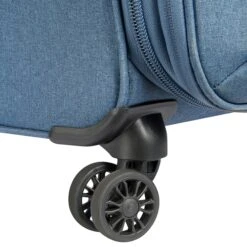 Delsey Maubert 2.0 Large Trolley 4-Wheel Expandable 80 Blue -Luxe Tassen image 3019