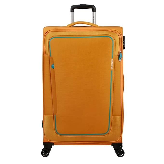 American Tourister Pulsonic Spinner 81 EXP Sunset Yellow 3 American Tourister Pulsonic Spinner 81 EXP Sunset Yellow