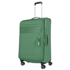 Travelite Miigo 4 Wheel Trolley L Expandable Green -Luxe Tassen image 3147