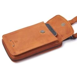 DR Amsterdam Tampa Schoudertas / Portemonnee Camel -Luxe Tassen image 397