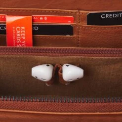 DR Amsterdam Tampa Schoudertas / Portemonnee Camel -Luxe Tassen image 399