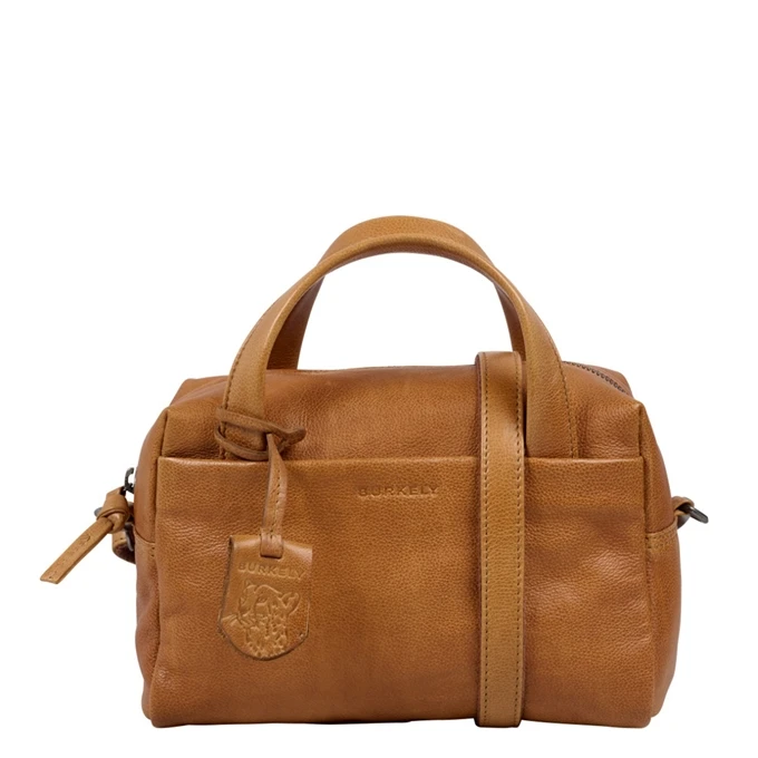 Burkely Just Jolie Bowler Bag Cognac 3 Burkely Just Jolie Bowler Bag Cognac
