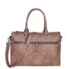 Wimona Fabiana-Two Dames Laptoptas Taupe -Luxe Tassen image 452