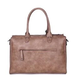 Wimona Fabiana-Two Dames Laptoptas Taupe 10 Wimona Fabiana-Two Dames Laptoptas Taupe -Luxe Tassen image 455