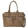 Wimona Catarina Dames Laptoptas Taupe -Luxe Tassen image 463