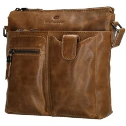 Micmacbags Porto Schoudertas IIIII Bruin -Luxe Tassen image 489