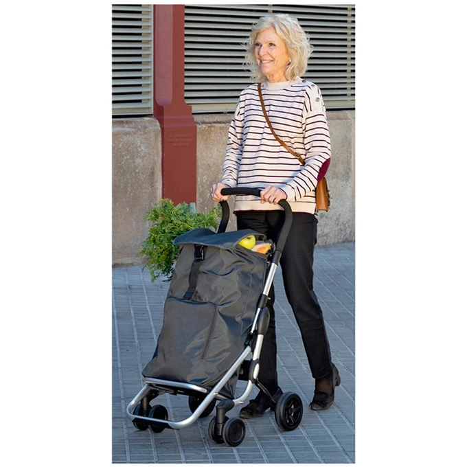 Playmarket Playcare Boodschappentrolley Navy 4 Playmarket Playcare Boodschappentrolley Navy - Afbeelding 2