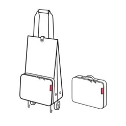 Reisenthel Shopping Foldable Trolley Black -Luxe Tassen image 754