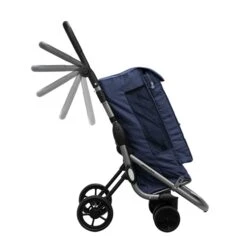 Playmarket Go Up Premium Boodschappentrolley Blauw -Luxe Tassen image 793