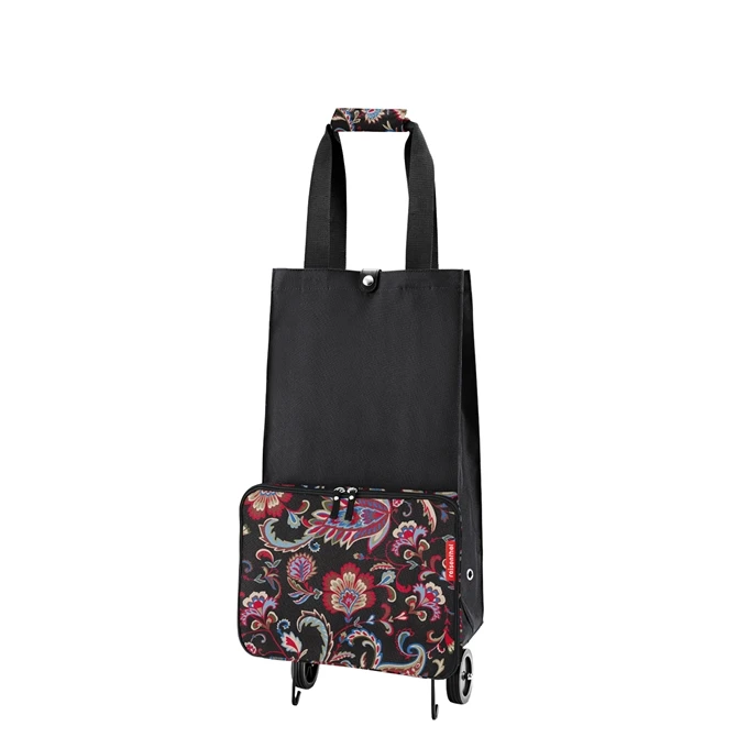 Reisenthel Shopping Foldable Trolley Paisley Black 3 Reisenthel Shopping Foldable Trolley Paisley Black