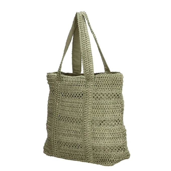 PE Florence Natural Life Summer Shopper Olijf Groen 5 PE Florence Natural Life Summer Shopper Olijf Groen - Afbeelding 3