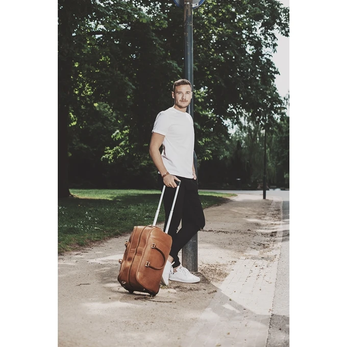 The Chesterfield Brand Jayven Trolley Travelbag Black 4 The Chesterfield Brand Jayven Trolley Travelbag Black - Afbeelding 2